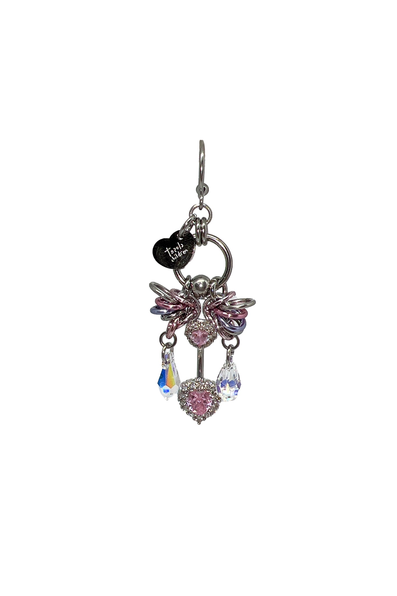 Valentine Earring in Fairy Floss