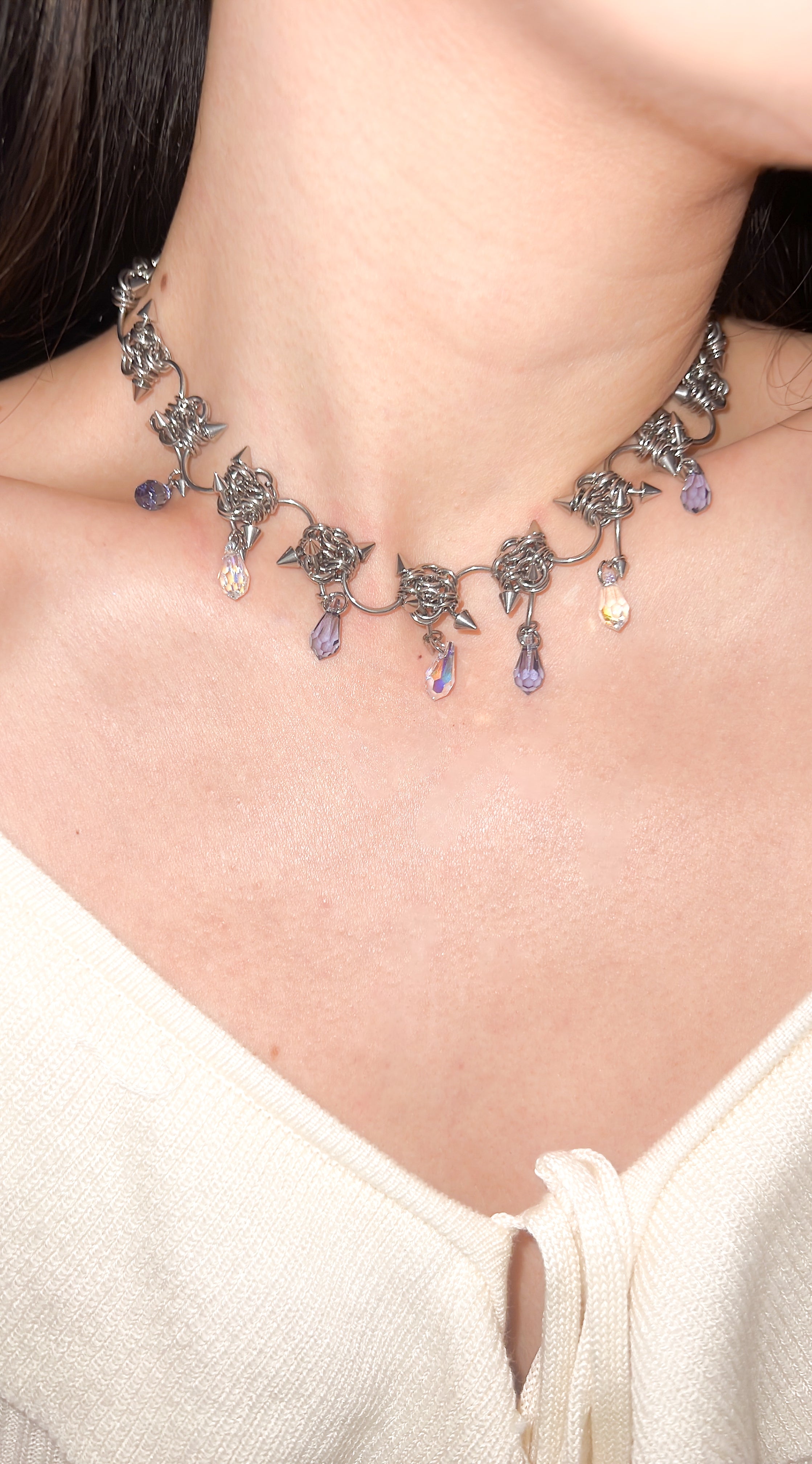 Barbed Wire Kisses Choker – CLOSET CHILDREN